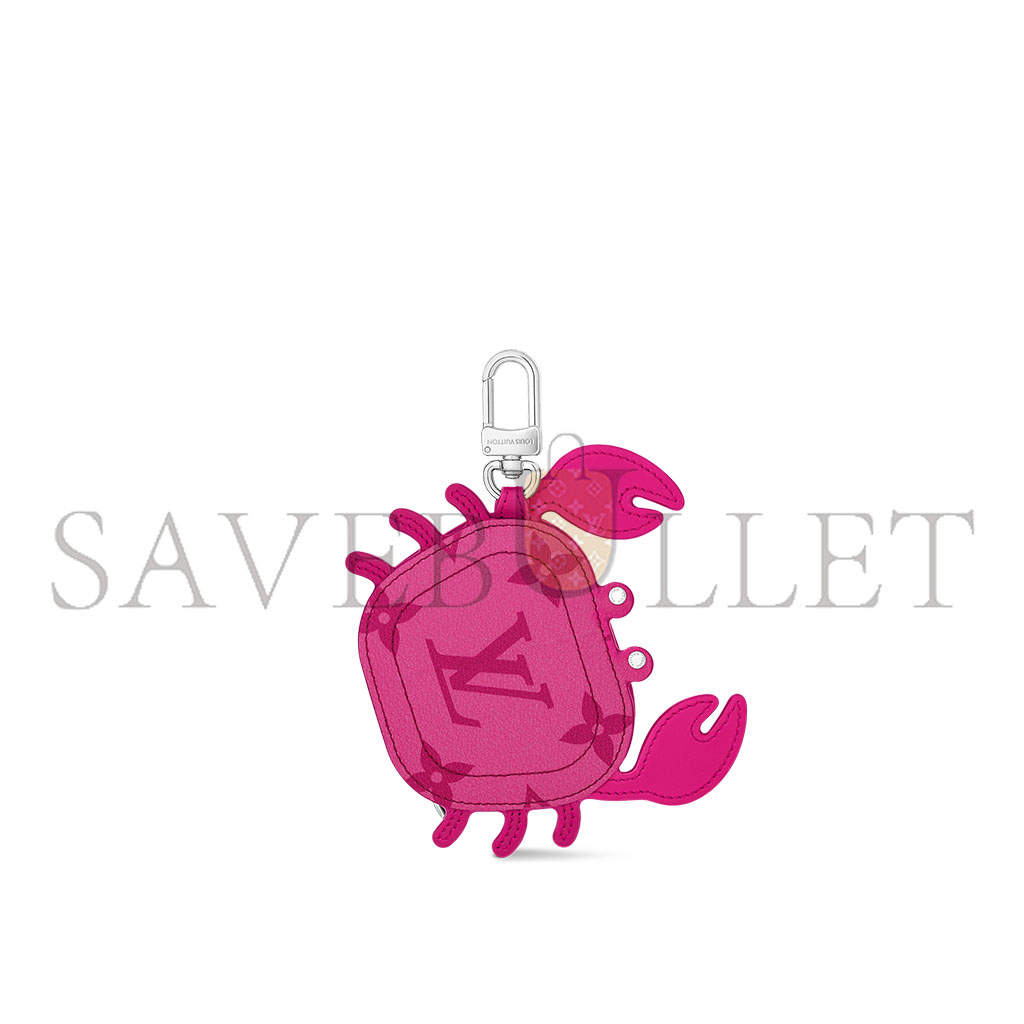 l**is V*t*n lv crab bag charm m02298 (14*11*3.5cm)